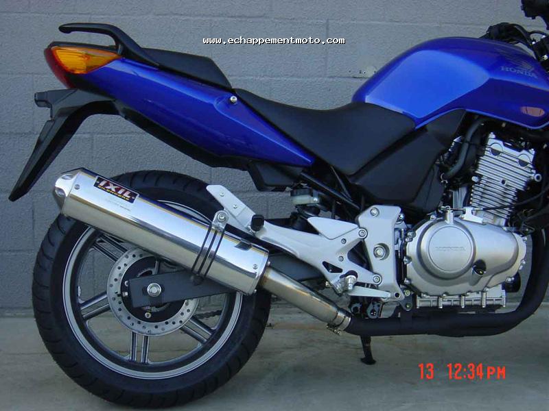 echappement moto HONDA CBF 500 IXIL EUROLINE OVAL echappement moto HONDA CBF 500 IXIL EUROLINE OVAL